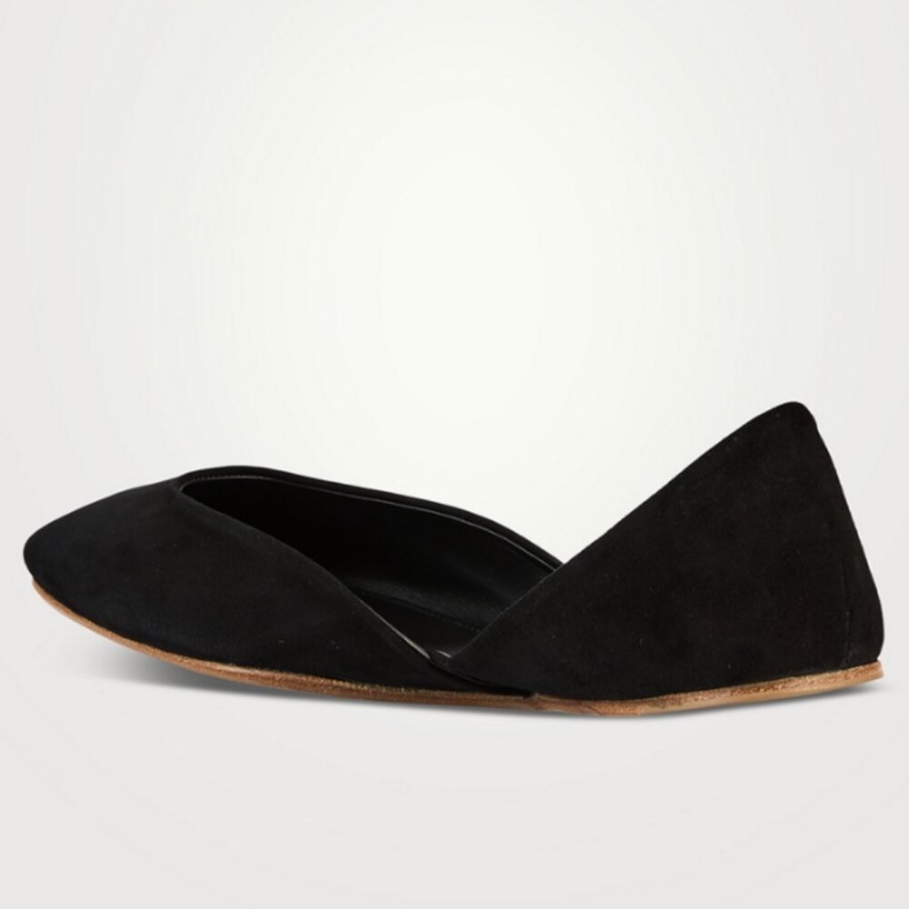 BNWT AW24 THE ROW GEMMA SUEDE BALLET FLATS 37 - Picture 9 of 10